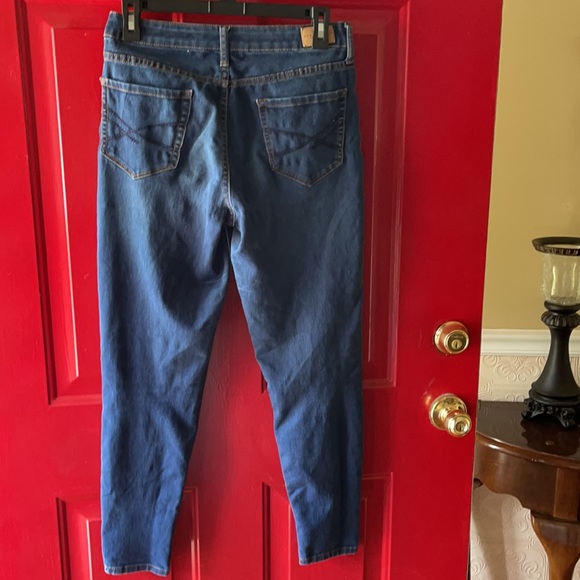 Aeropostale jeggings blue no holes sz 6 - Picture 2 of 6